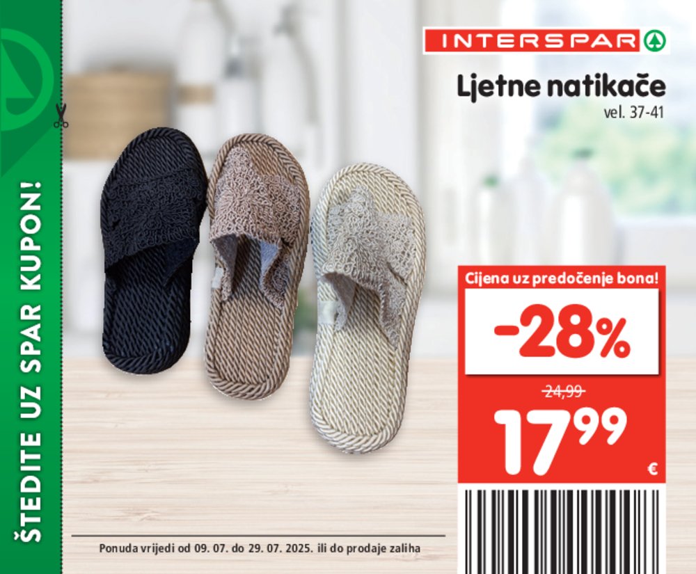INTERSPAR katalog Akcija 09.07.-29.07.2025.