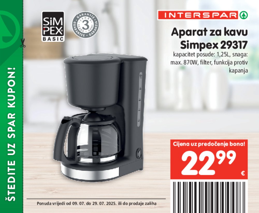 INTERSPAR katalog Akcija 09.07.-29.07.2025.