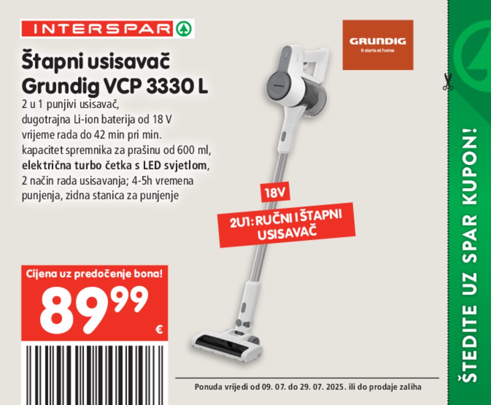 INTERSPAR katalog Akcija 09.07.-29.07.2025.