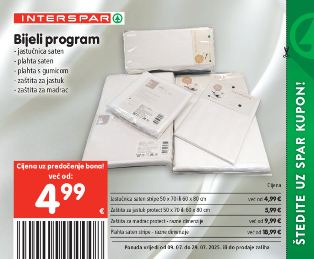 INTERSPAR katalog Akcija 09.07.-29.07.2025.