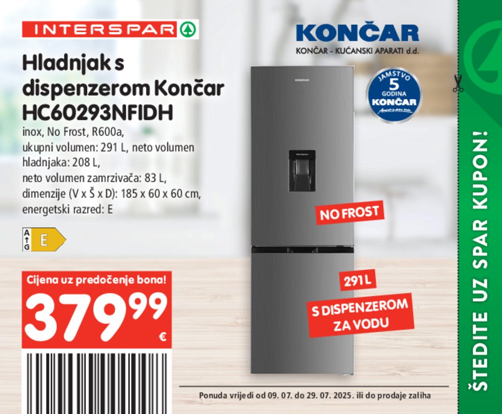 INTERSPAR katalog Akcija 09.07.-29.07.2025.