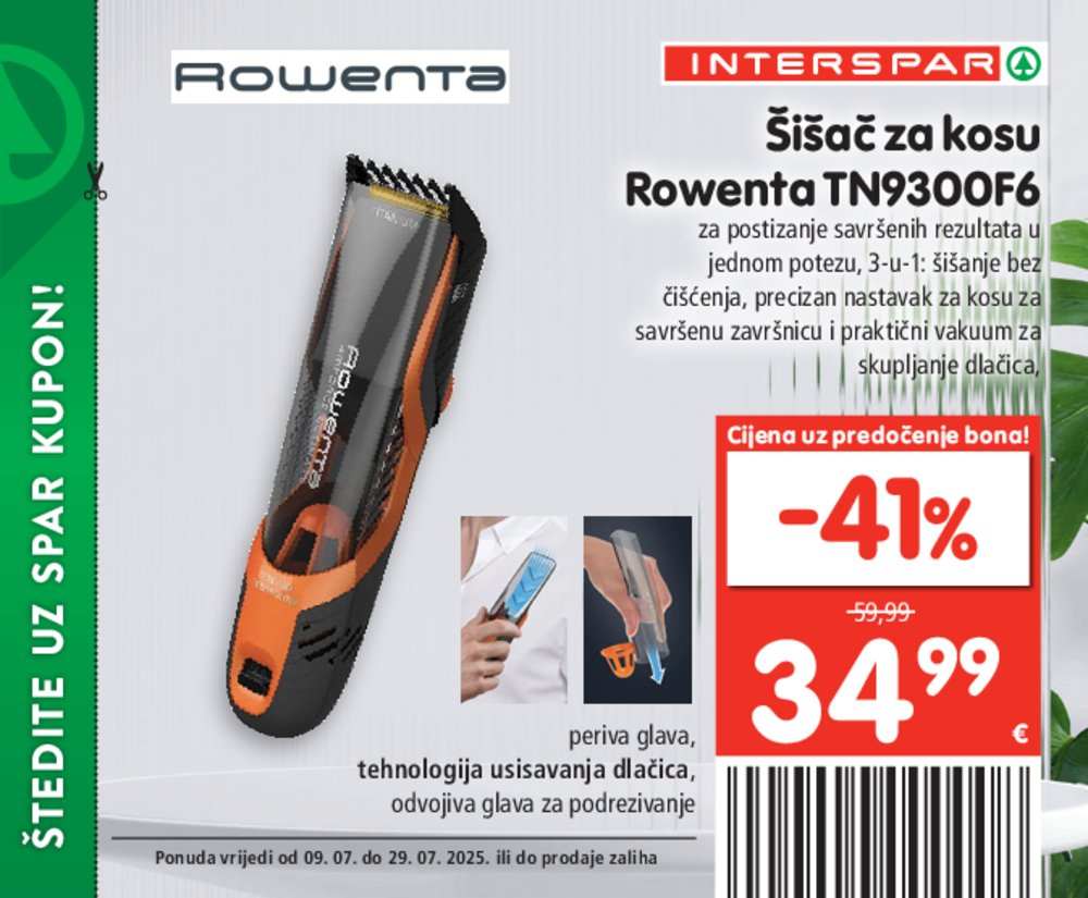 INTERSPAR katalog Akcija 09.07.-29.07.2025.