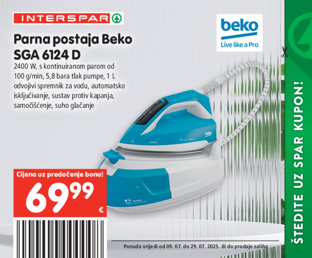INTERSPAR katalog Akcija 09.07.-29.07.2025.