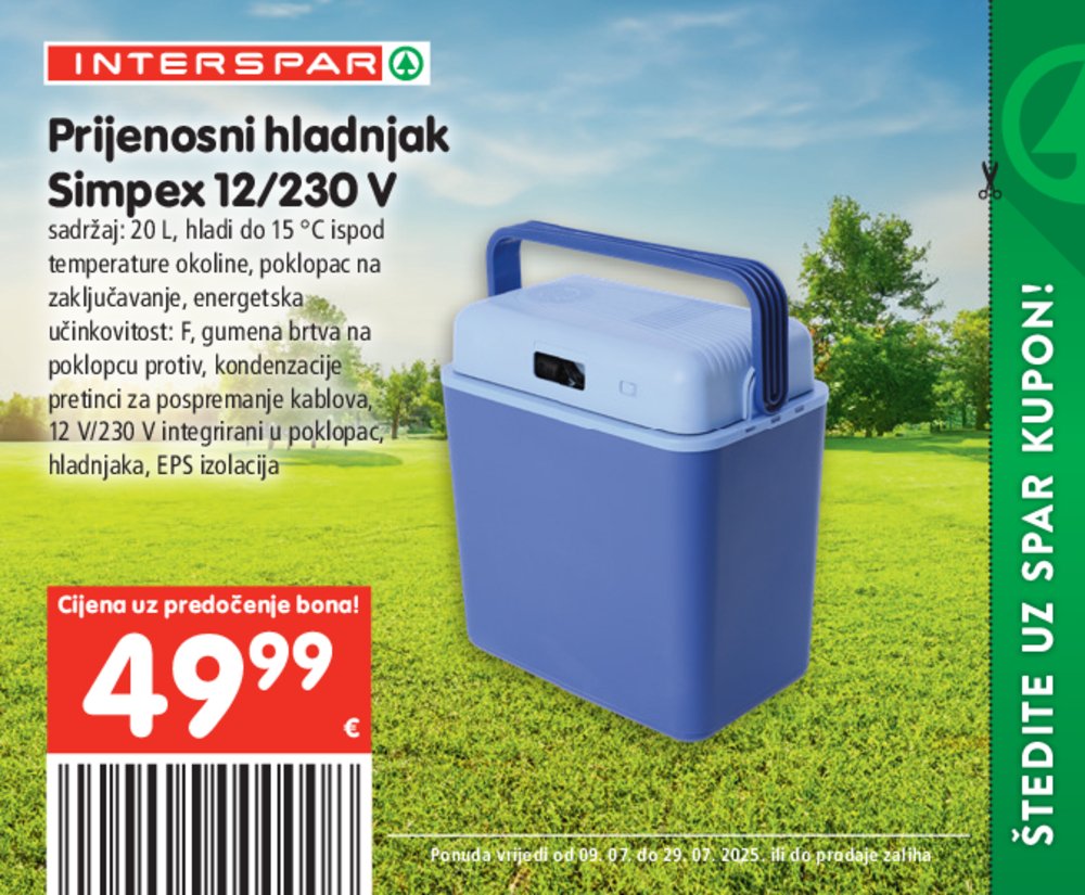 INTERSPAR katalog Akcija 09.07.-29.07.2025.