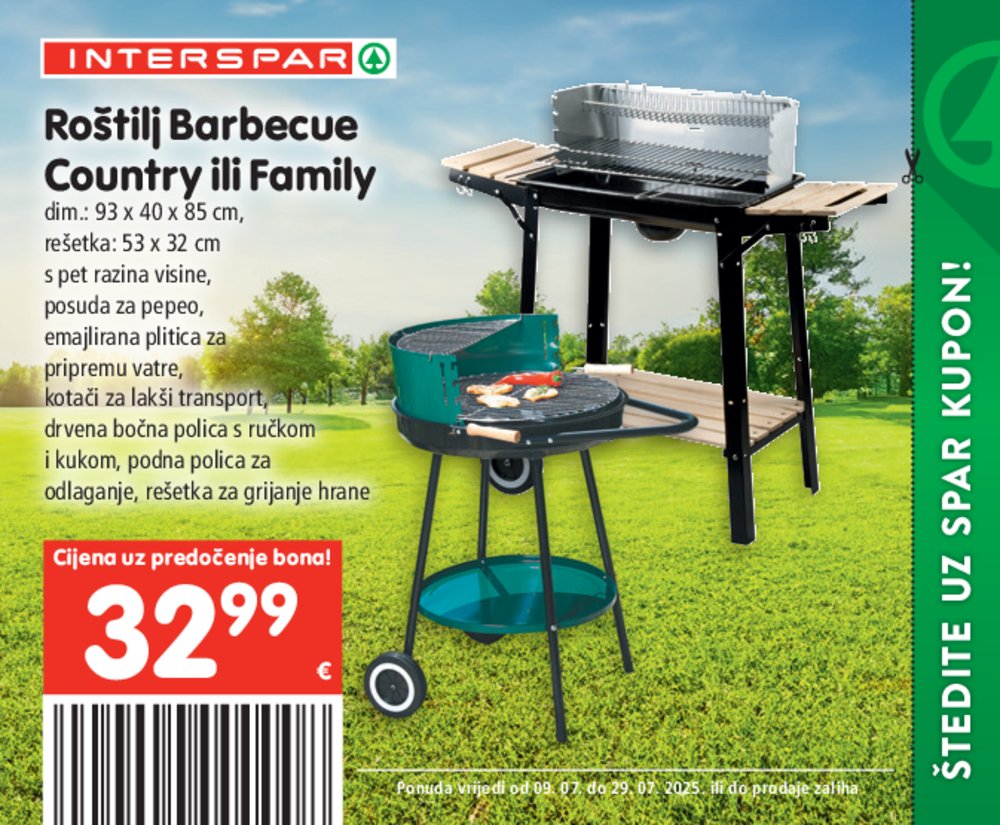 INTERSPAR katalog Akcija 09.07.-29.07.2025.