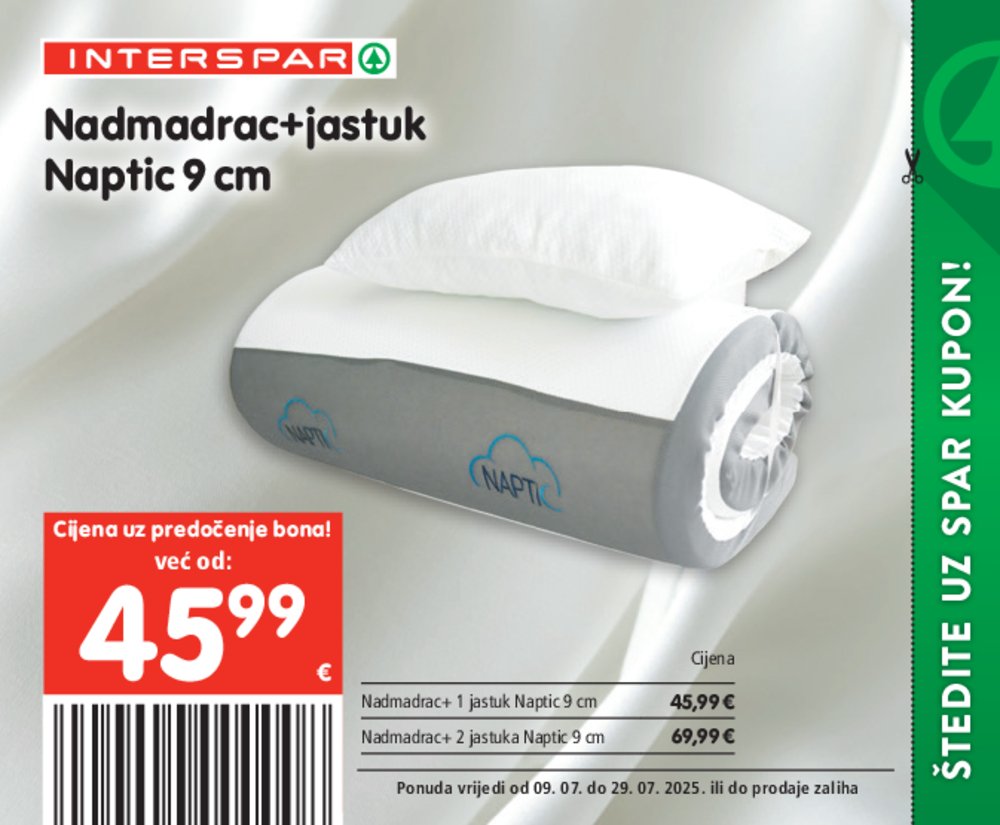 INTERSPAR katalog Akcija 09.07.-29.07.2025.