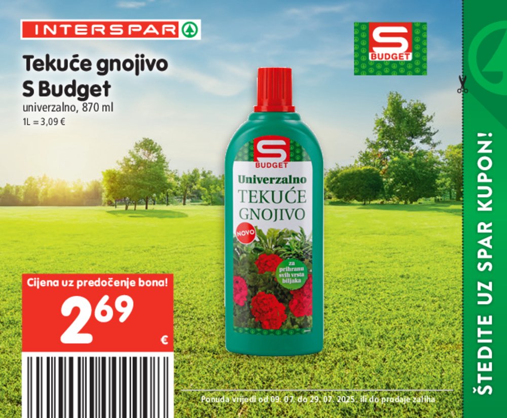 INTERSPAR katalog Akcija 09.07.-29.07.2025.