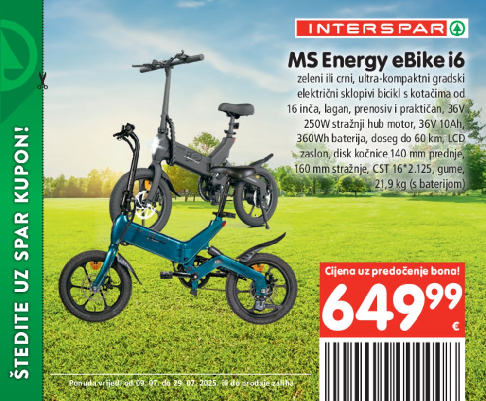 INTERSPAR katalog Akcija 09.07.-29.07.2025.
