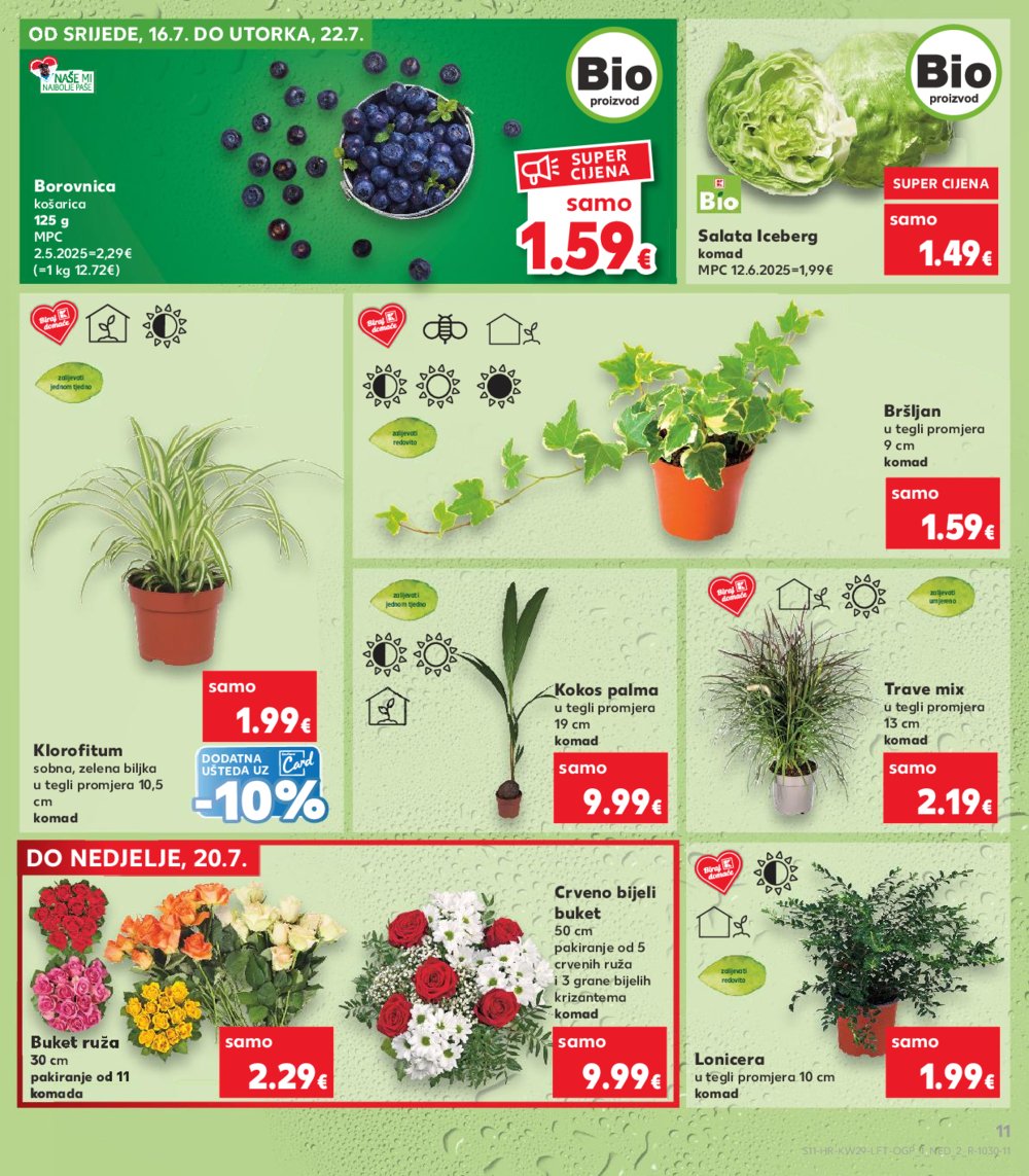 Kaufland katalog Akcija 16.07.-22.07.2025. Odabrane poslovnice
