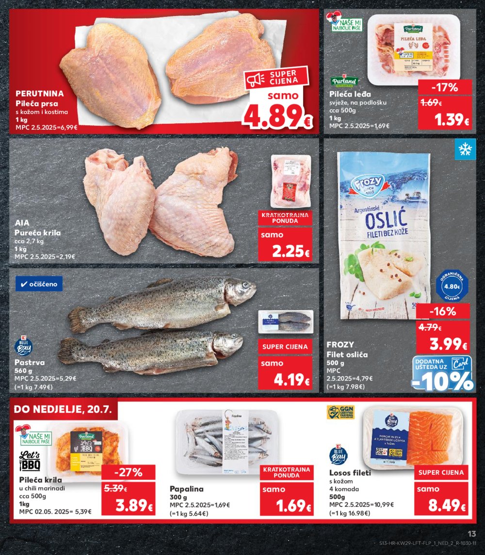 Kaufland katalog Akcija 16.07.-22.07.2025. Odabrane poslovnice