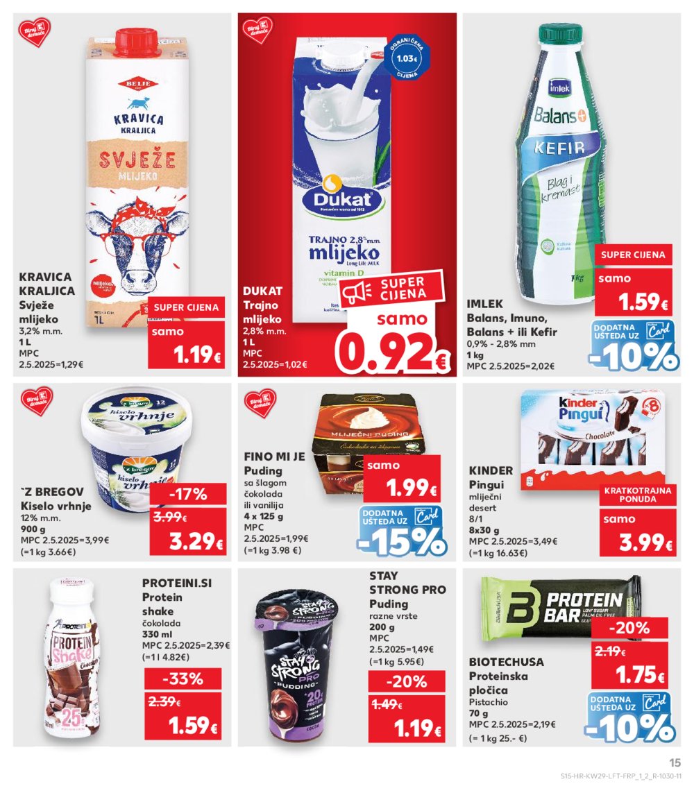 Kaufland katalog Akcija 16.07.-22.07.2025. Odabrane poslovnice