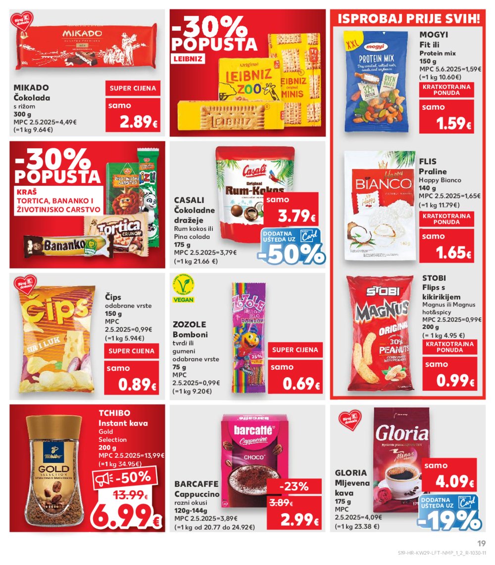 Kaufland katalog Akcija 16.07.-22.07.2025. Odabrane poslovnice