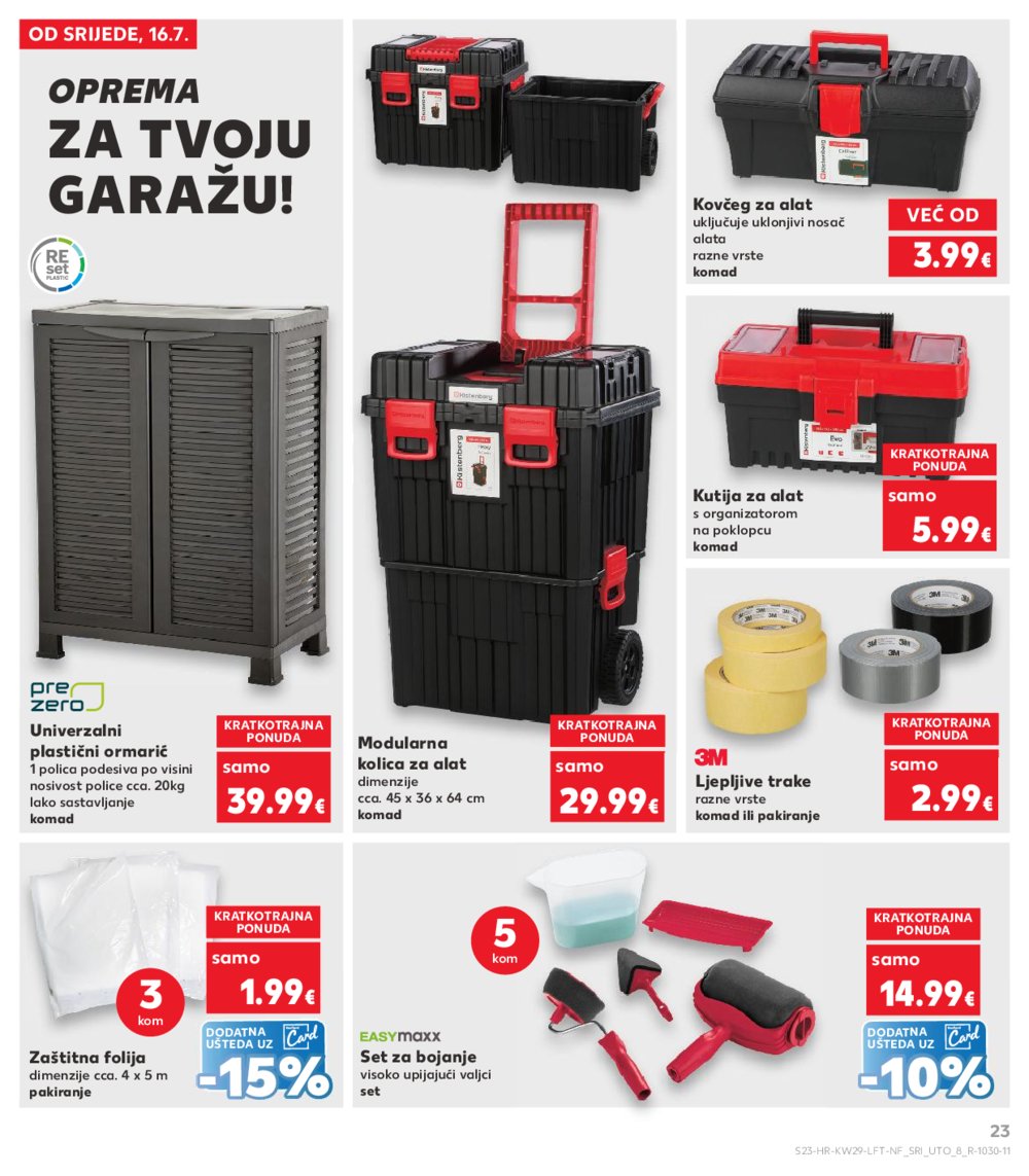Kaufland katalog Akcija 16.07.-22.07.2025. Odabrane poslovnice