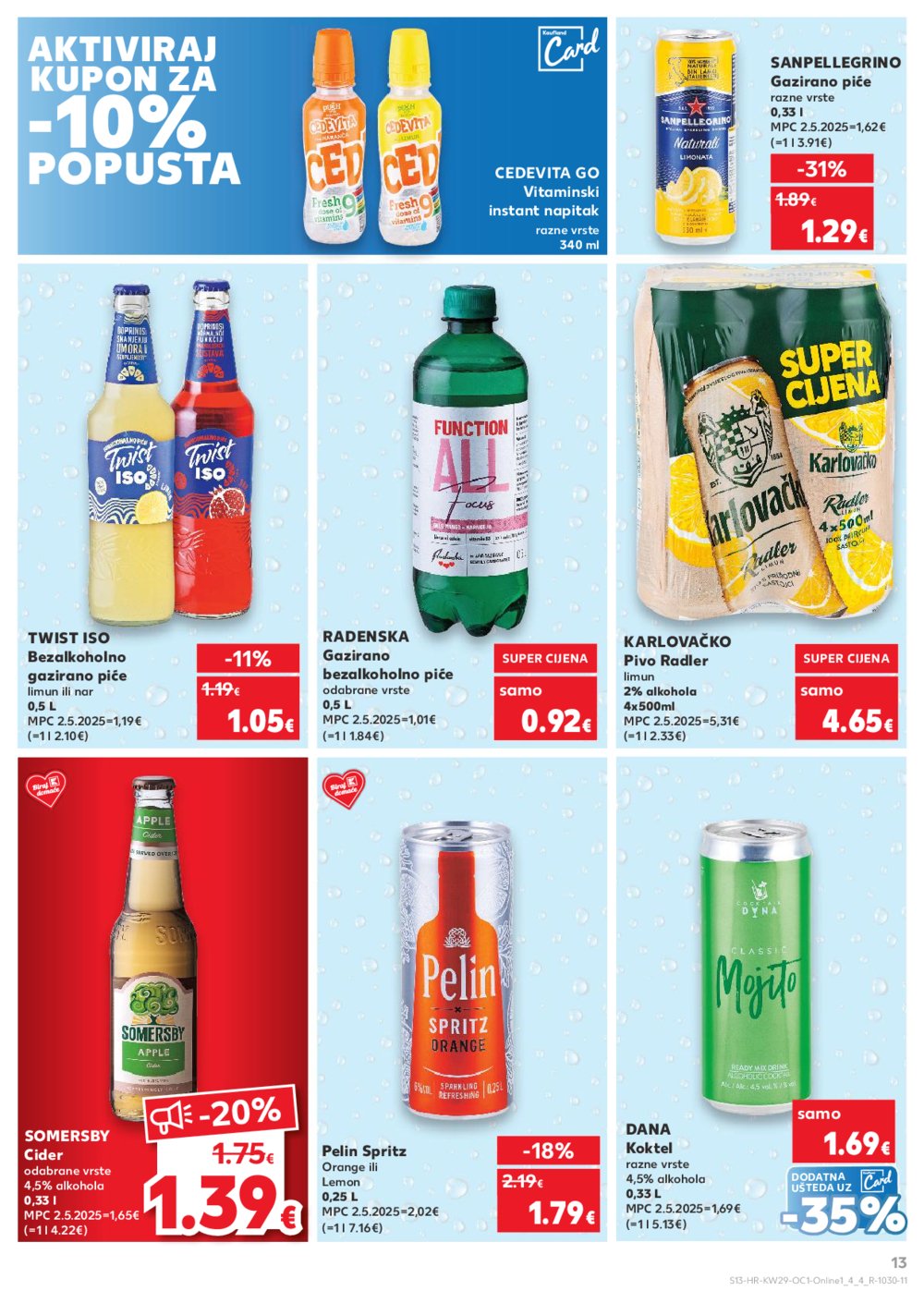 Kaufland katalog Kaufland marke 16.07.-22.07. Odabrane poslovnice