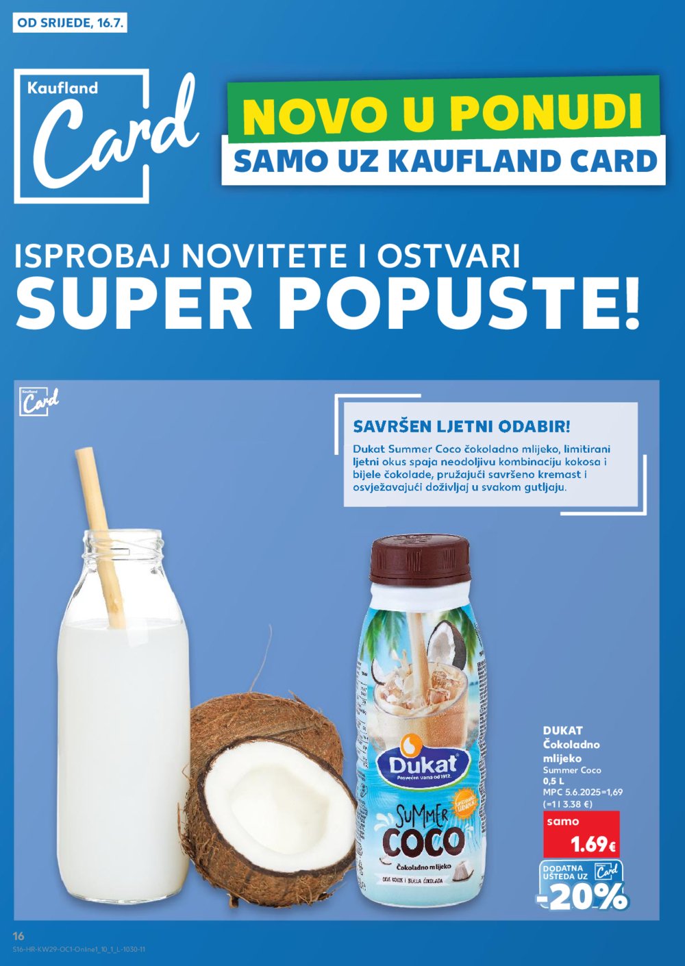 Kaufland katalog Kaufland marke 16.07.-22.07. Odabrane poslovnice