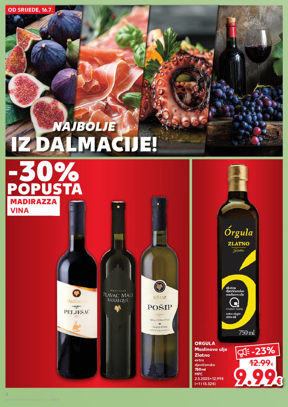 Kaufland katalog Kaufland marke 16.07.-22.07. Odabrane poslovnice