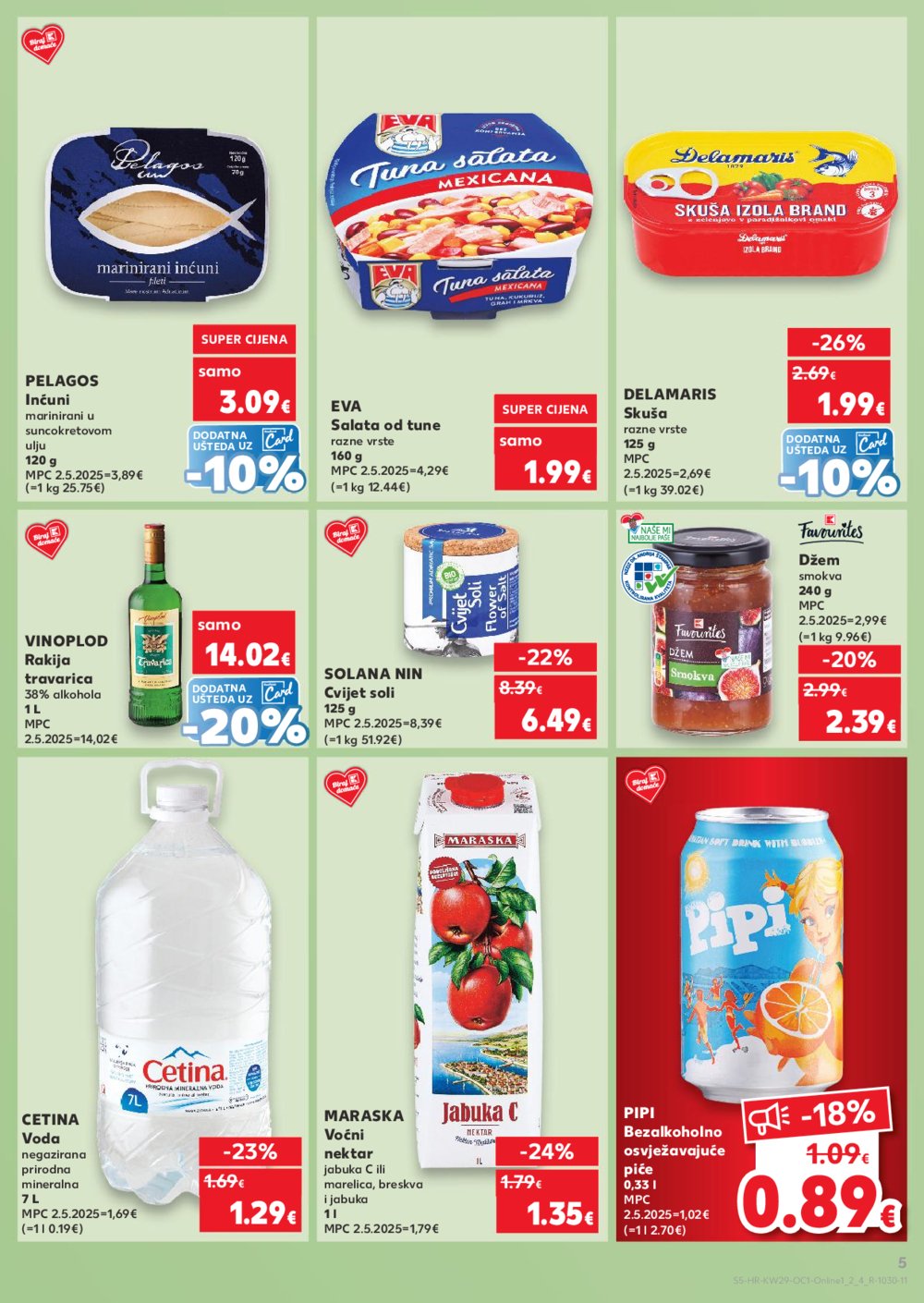 Kaufland katalog Kaufland marke 16.07.-22.07. Odabrane poslovnice