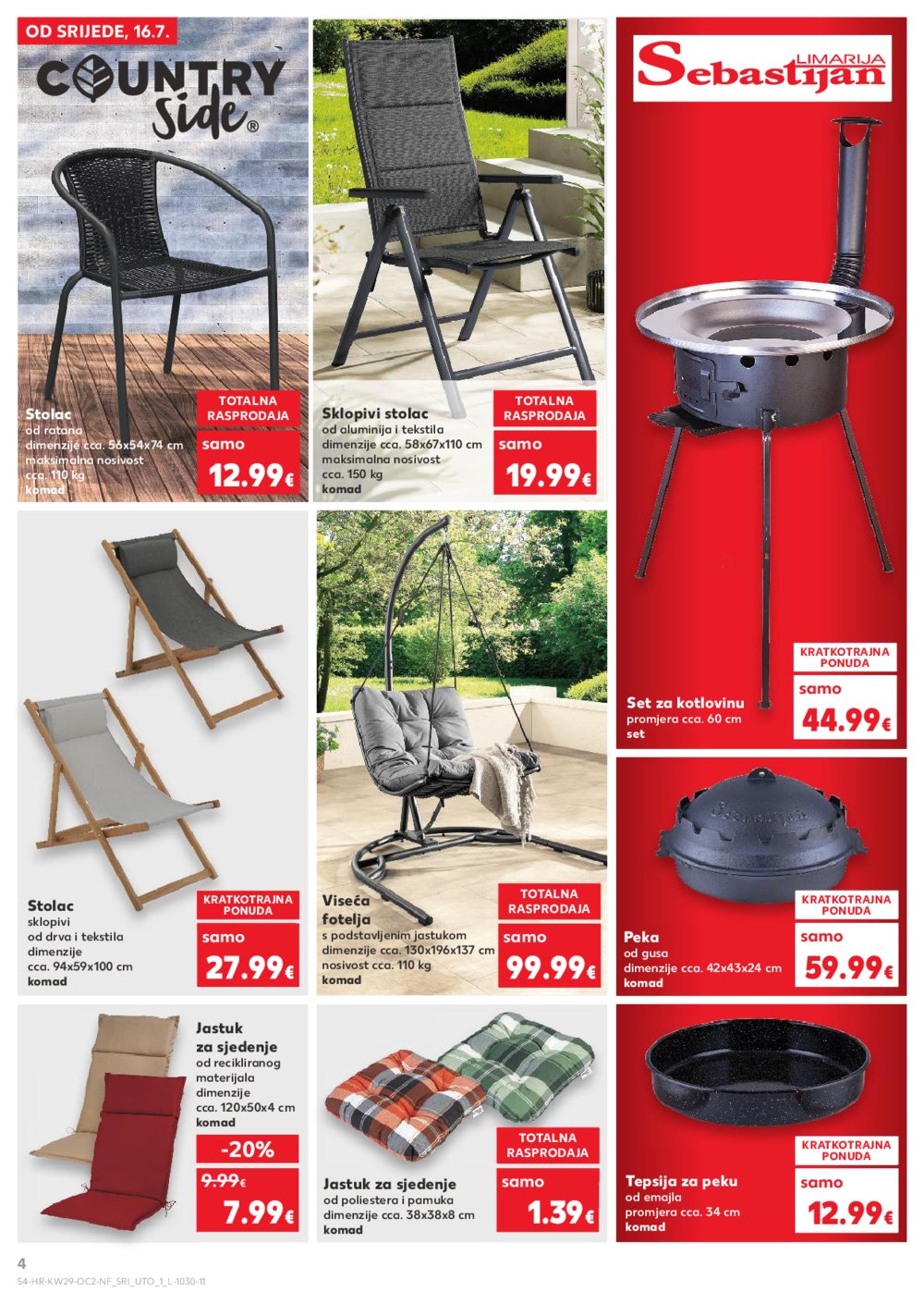 Kaufland katalog Neprehrambenih proizvoda 16.07.-22.07.2025. Odabrane poslovnice