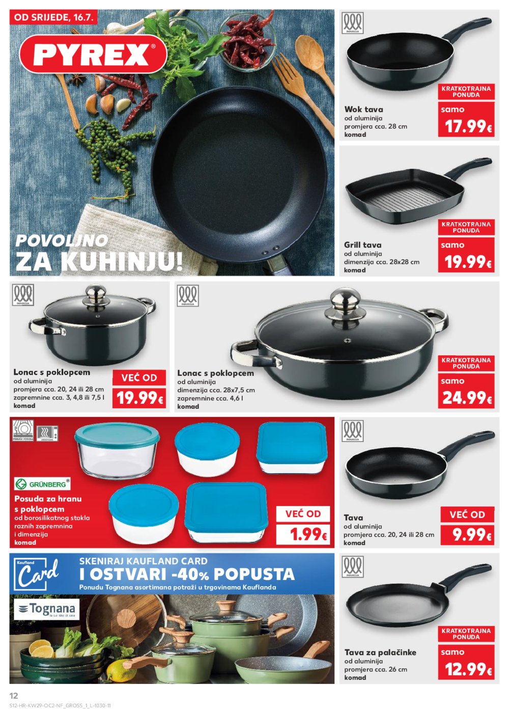 Kaufland katalog Neprehrambenih proizvoda 16.07.-22.07.2025. Odabrane poslovnice