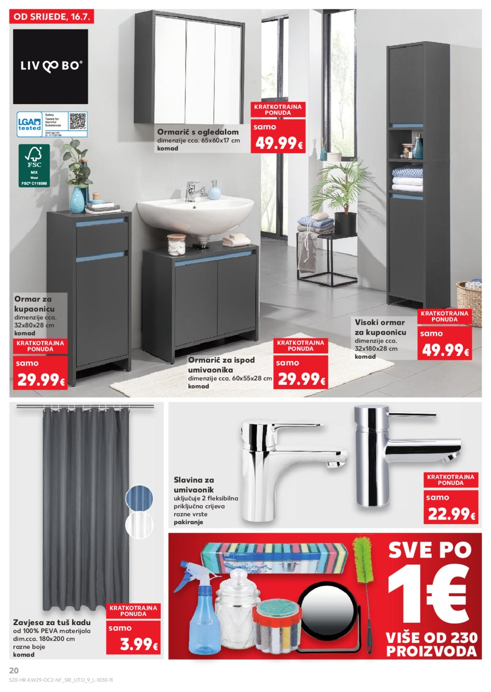 Kaufland katalog Neprehrambenih proizvoda 16.07.-22.07.2025. Odabrane poslovnice