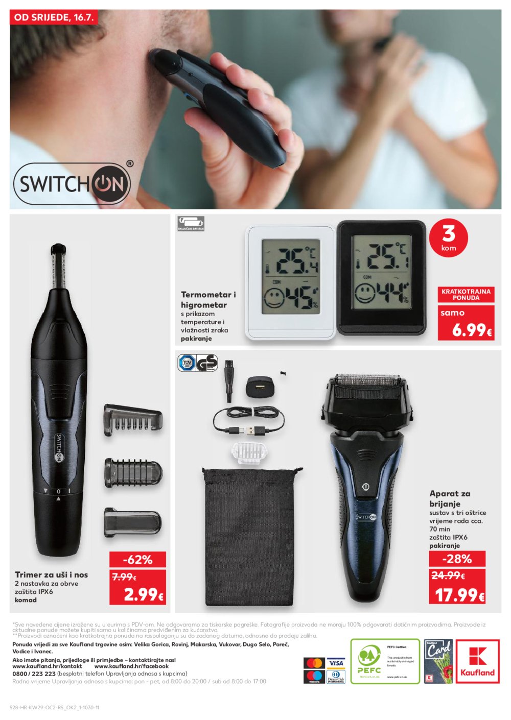 Kaufland katalog Neprehrambenih proizvoda 16.07.-22.07.2025. Odabrane poslovnice