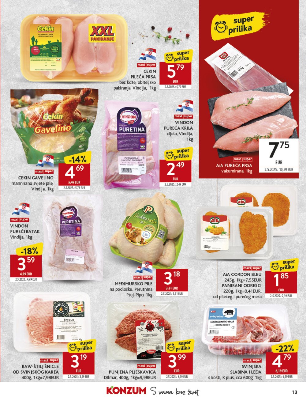 Konzum katalog Akcija 16.07.-22.07.2025.