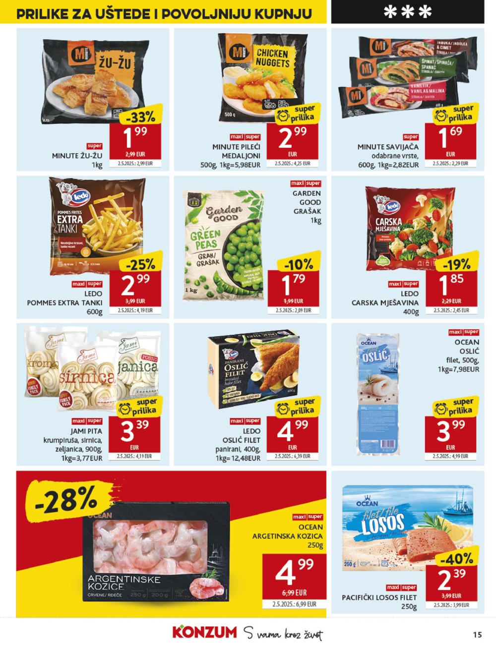 Konzum katalog Akcija 16.07.-22.07.2025.