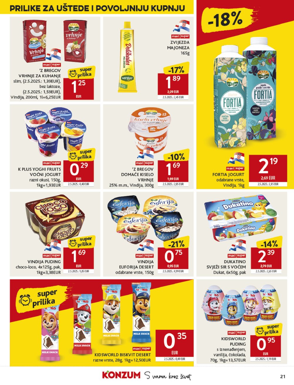 Konzum katalog Akcija 16.07.-22.07.2025.