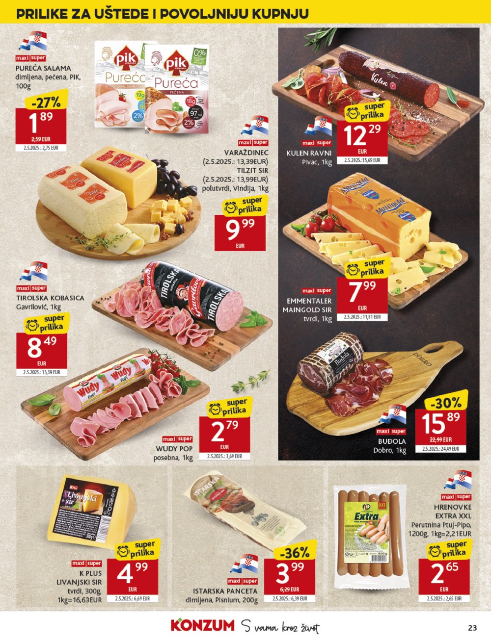 Konzum katalog Akcija 16.07.-22.07.2025.