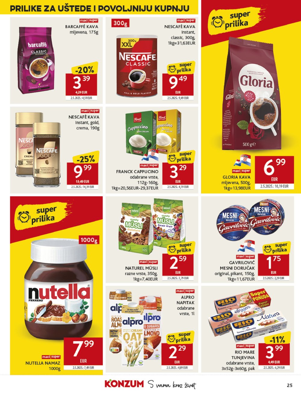Konzum katalog Akcija 16.07.-22.07.2025.