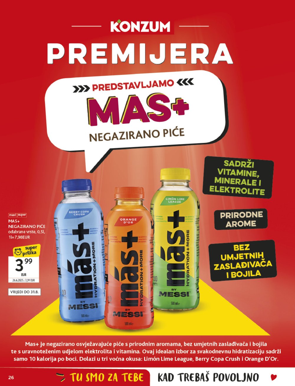 Konzum katalog Akcija 16.07.-22.07.2025.