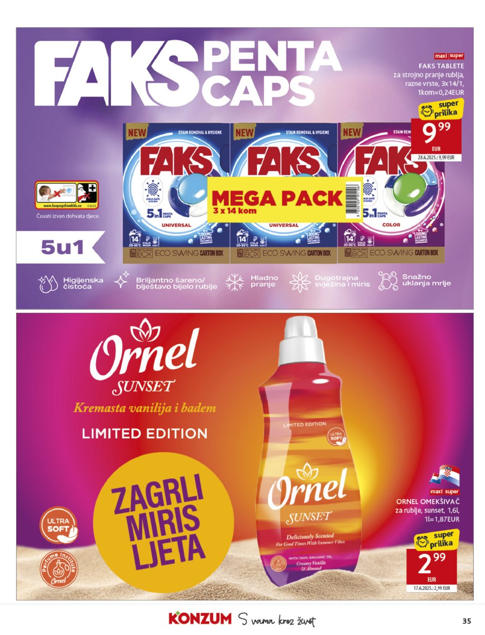 Konzum katalog Akcija 16.07.-22.07.2025.