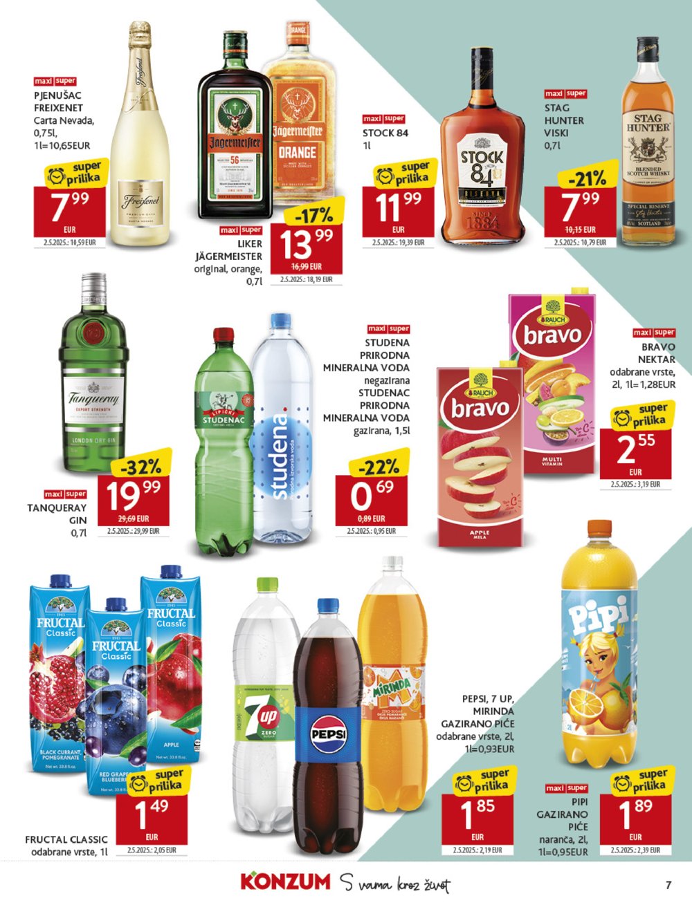 Konzum katalog Akcija 16.07.-22.07.2025.