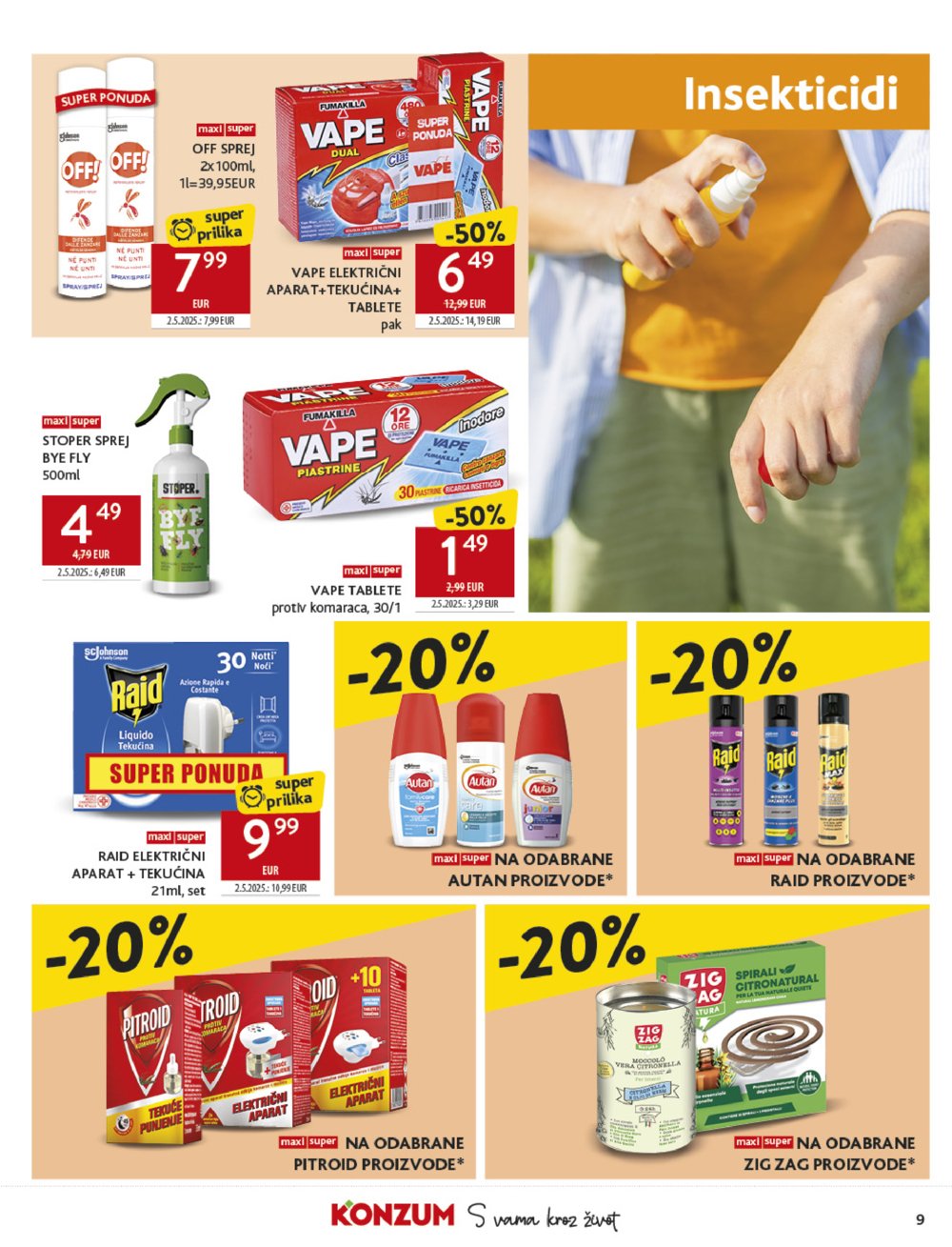 Konzum katalog Akcija 16.07.-22.07.2025.