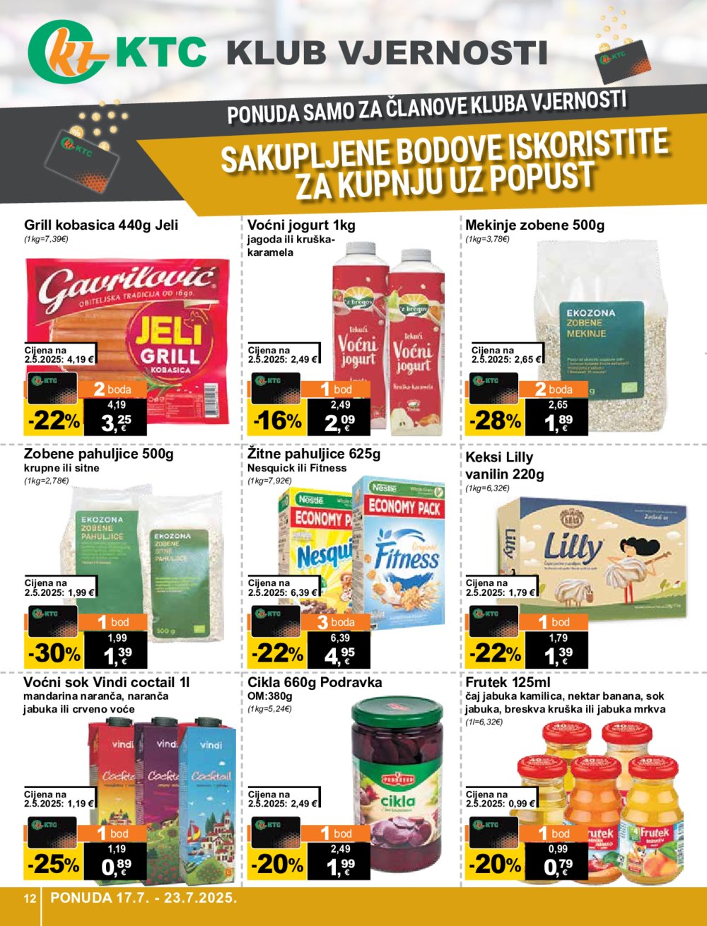 KTC katalog Široke potrošnje 17.07.-23.07.2025.