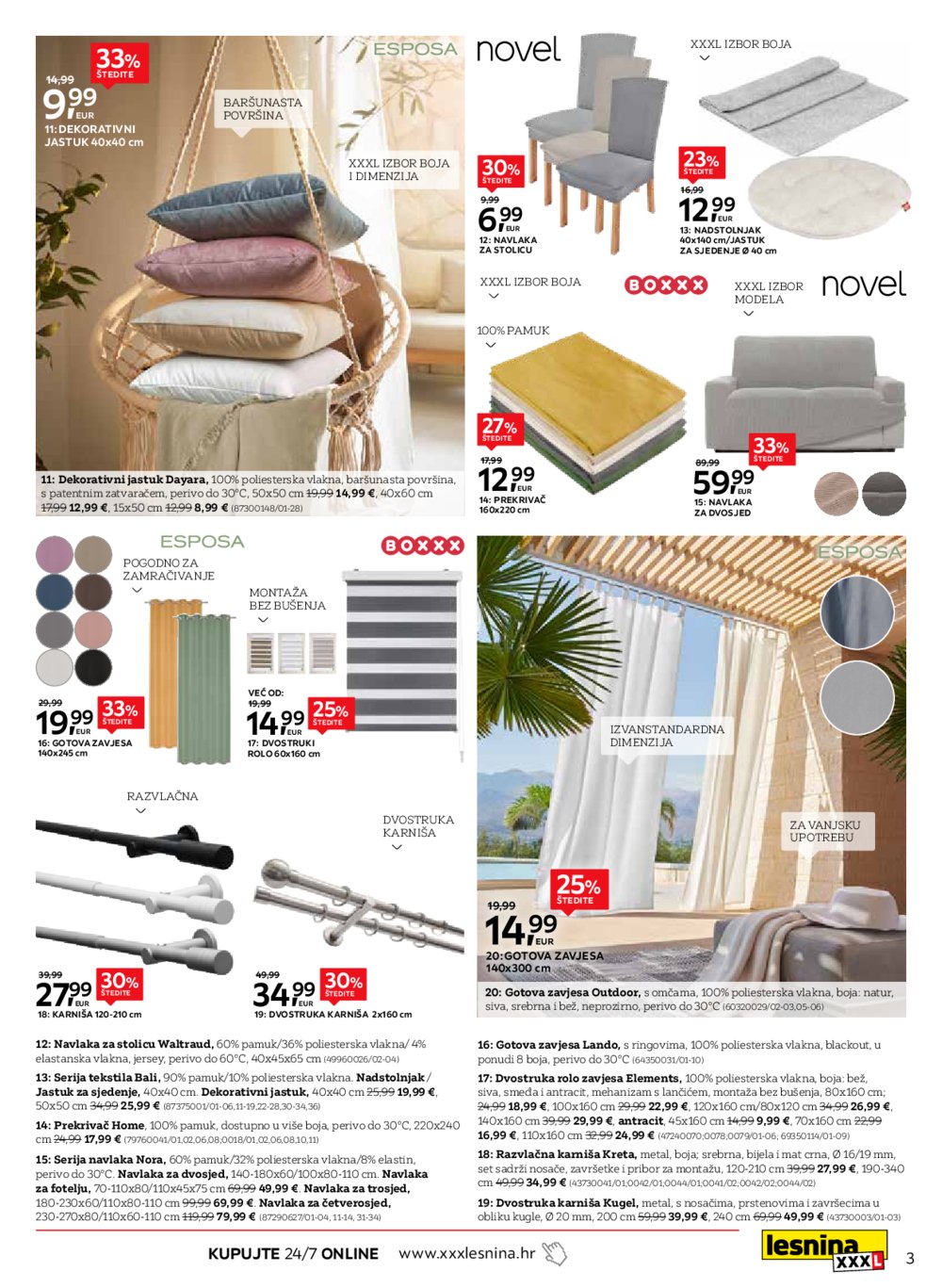 Lesnina katalog Akcija Spremni za odmor 14.07.-31.07.2025.