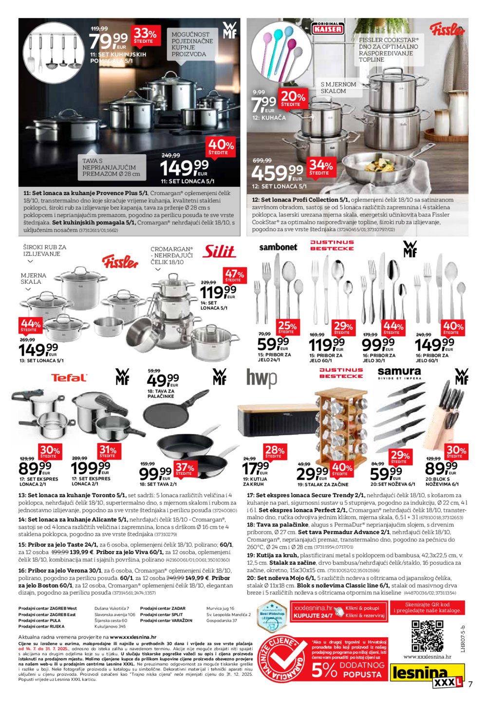Lesnina katalog Akcija Spremni za odmor 14.07.-31.07.2025.