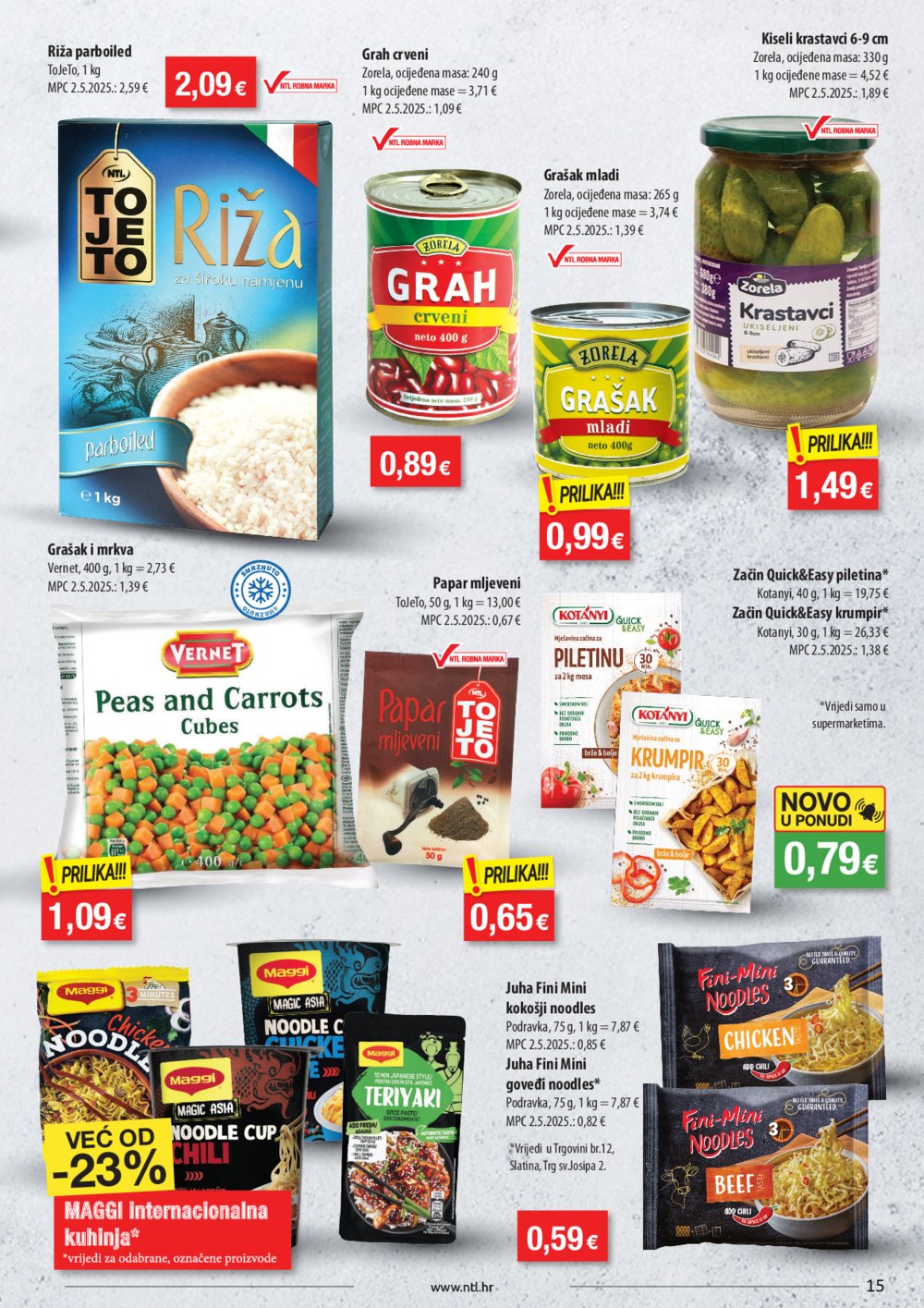 NTL katalog Akcija 16.07.-22.07.2025. Istok