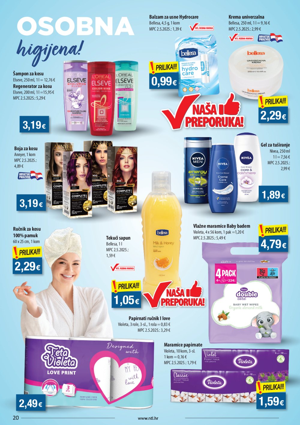 NTL katalog Akcija 16.07.-22.07.2025. Istok