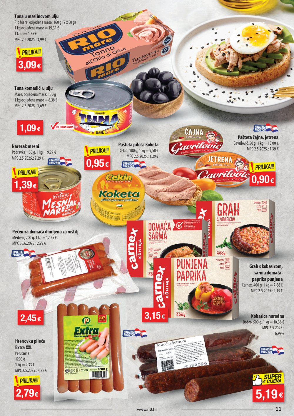 NTL katalog Akcija 16.07.-22.07.2025. Sjever