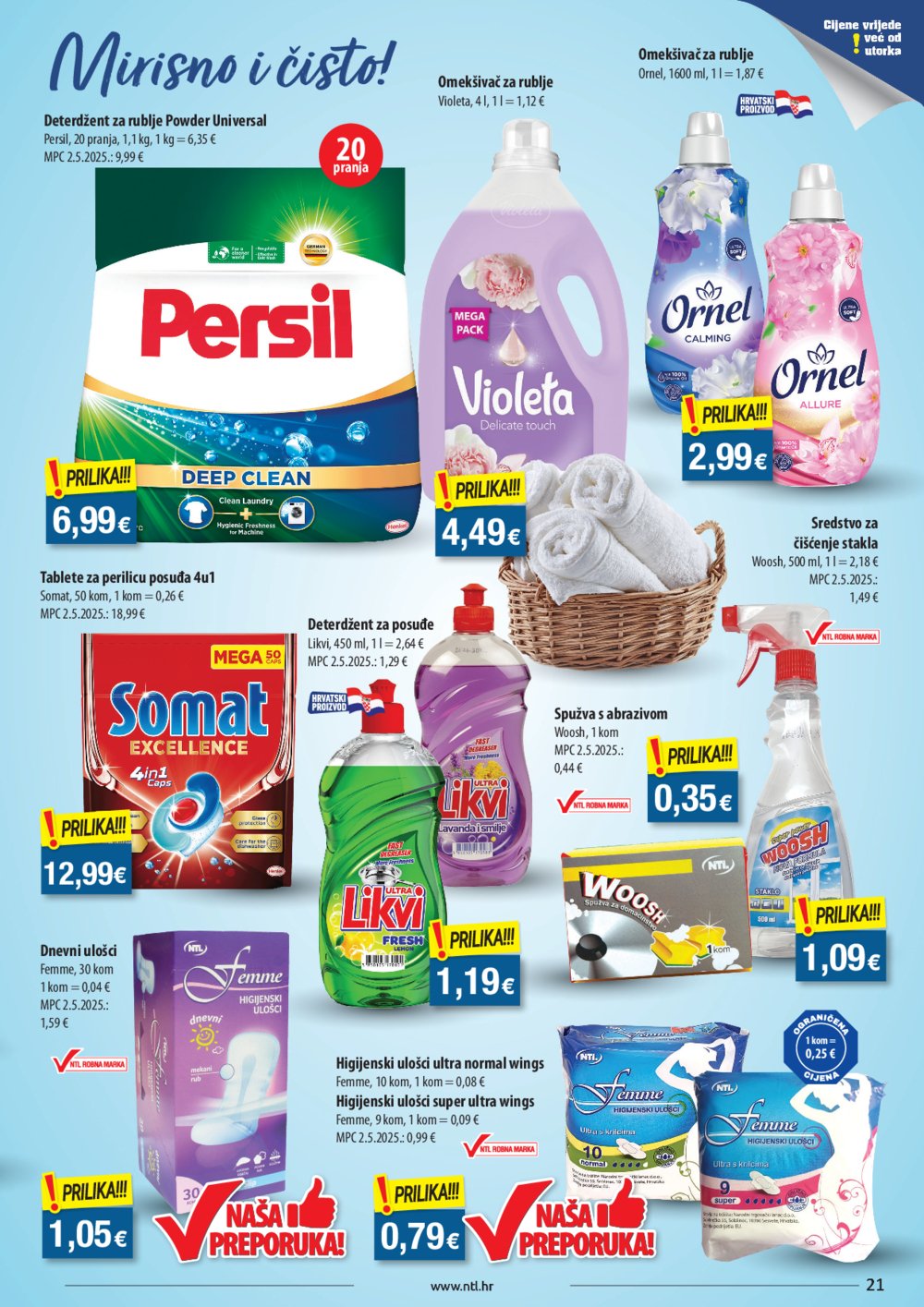 NTL katalog Akcija 16.07.-22.07.2025. Sjever