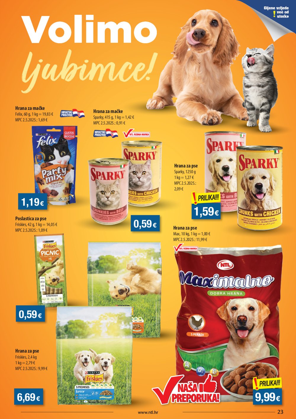 NTL katalog Akcija 16.07.-22.07.2025. Sjever