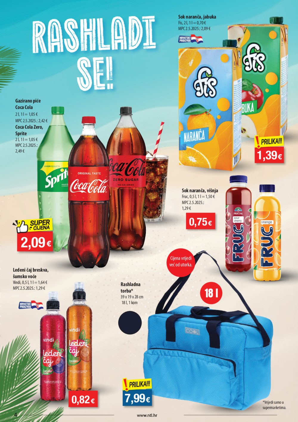 NTL katalog Akcija 16.07.-22.07.2025. Sjever