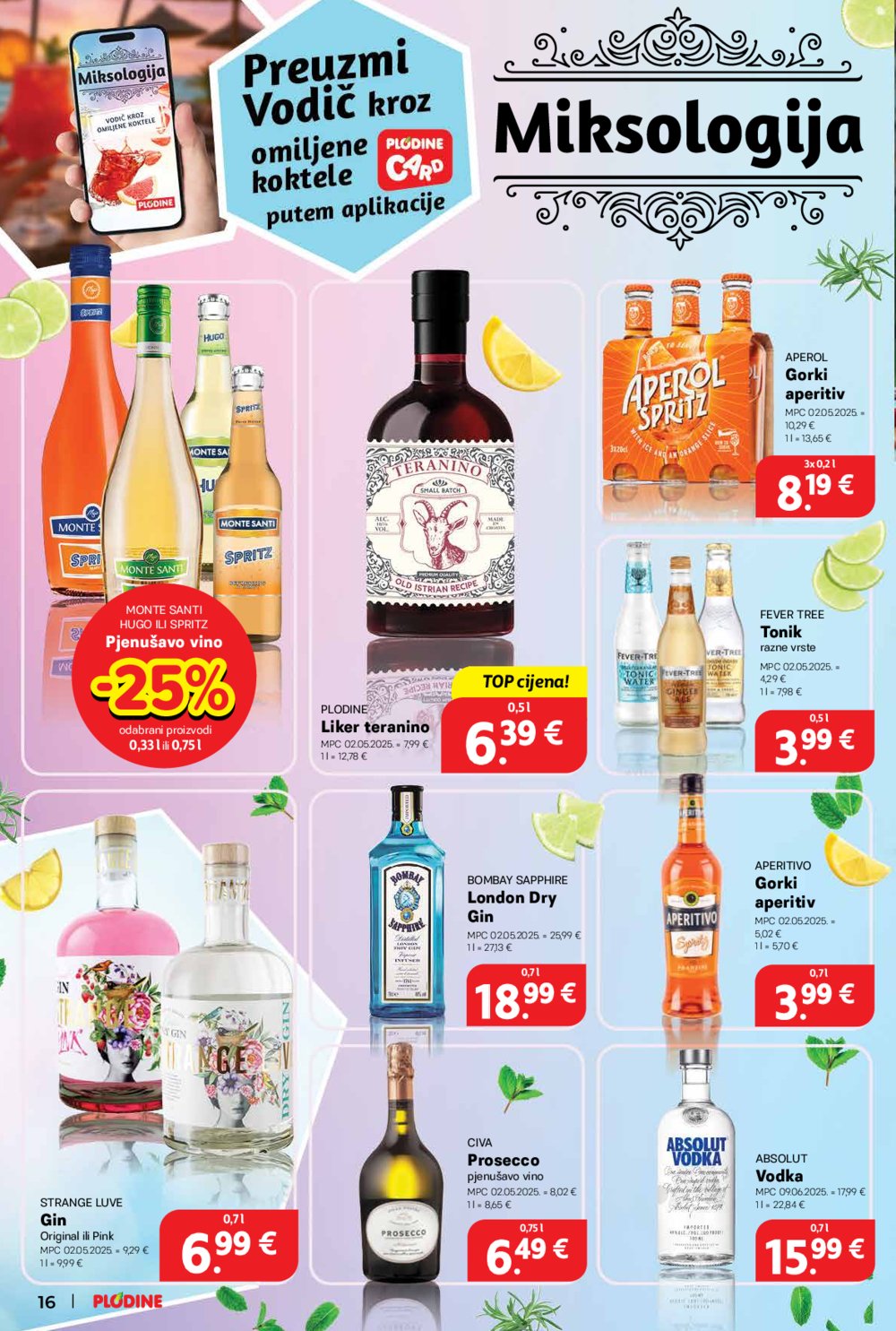 Plodine katalog Akcija 16.07.-22.07.2025.