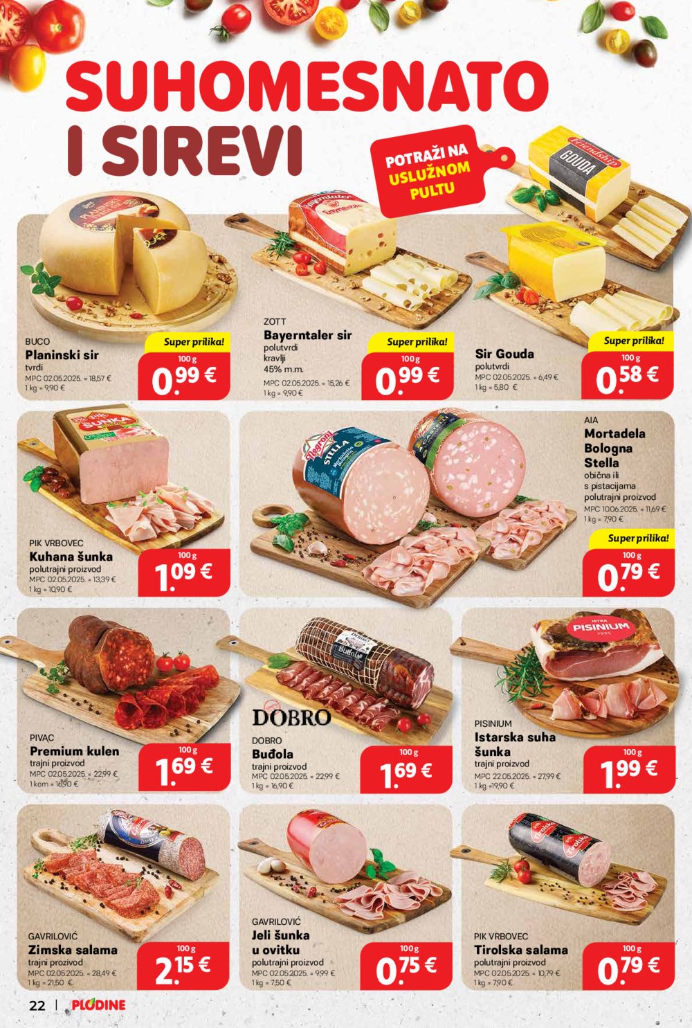 Plodine katalog Akcija 16.07.-22.07.2025.