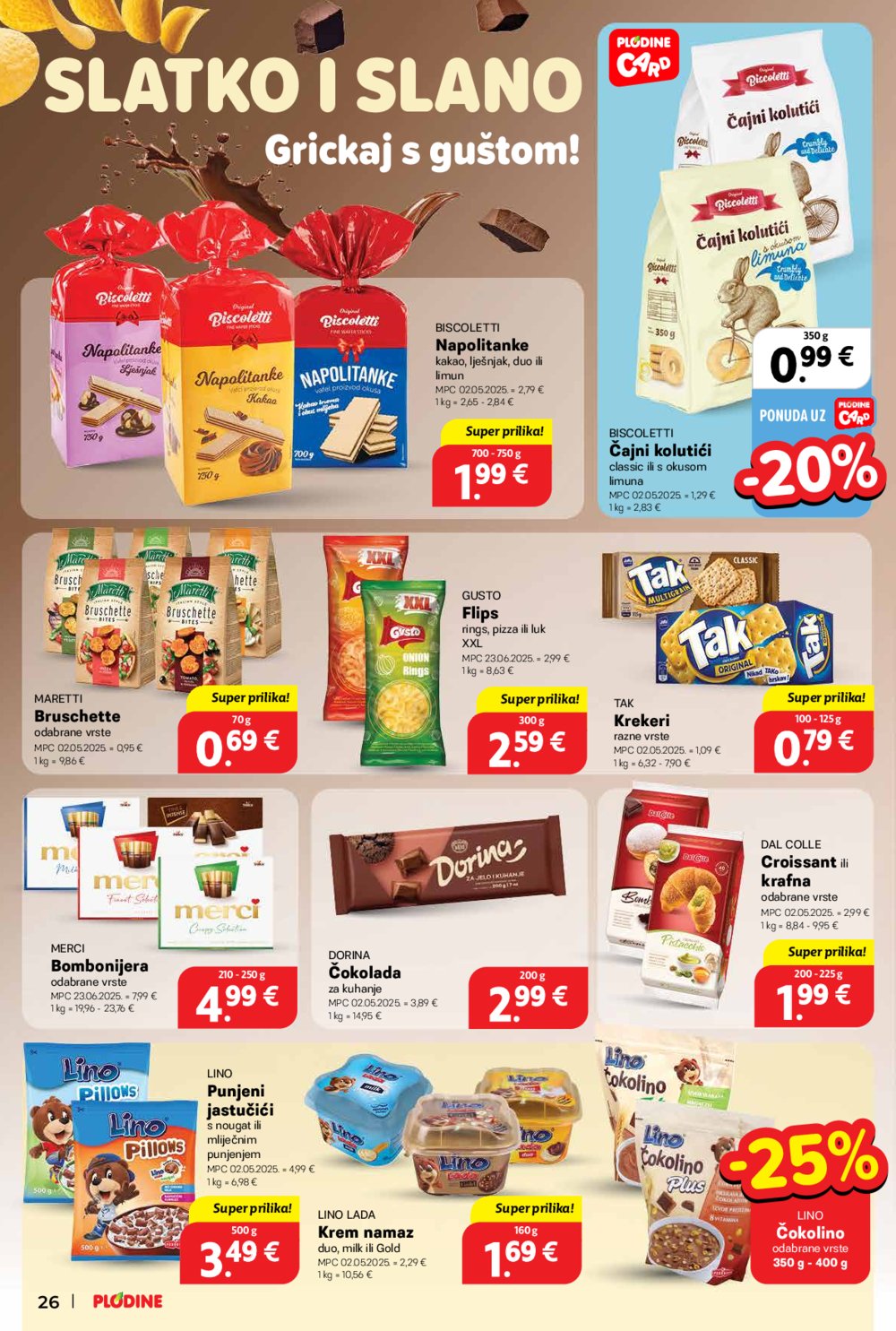 Plodine katalog Akcija 16.07.-22.07.2025.
