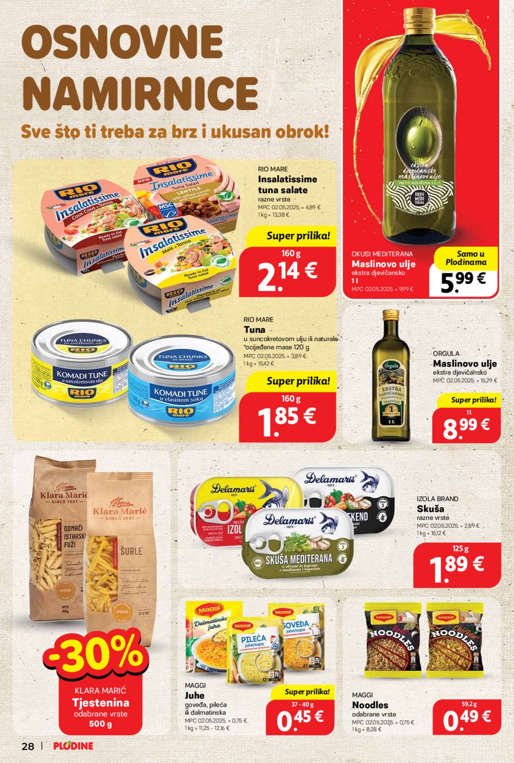 Plodine katalog Akcija 16.07.-22.07.2025.