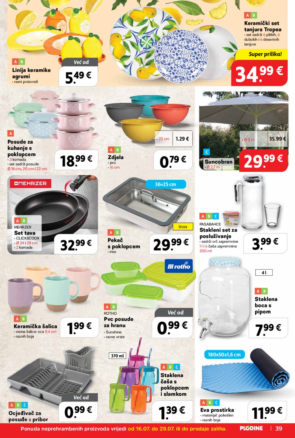 Plodine katalog Akcija 16.07.-22.07.2025.