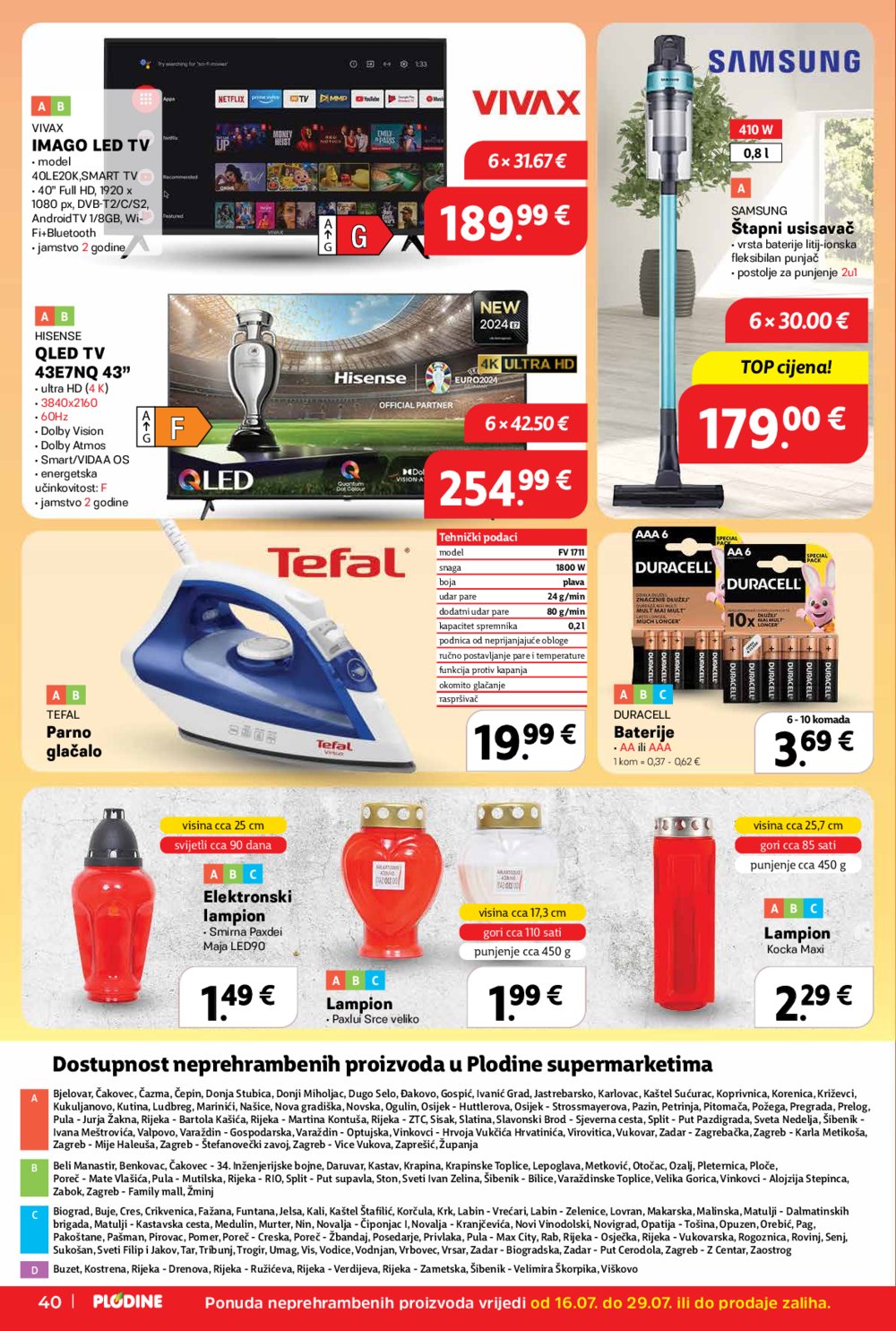 Plodine katalog Akcija 16.07.-22.07.2025.