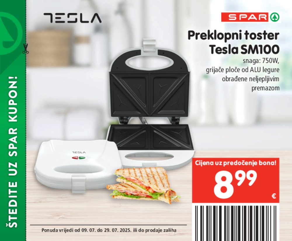 SPAR katalog Akcija 09.07.-29.07.2025.